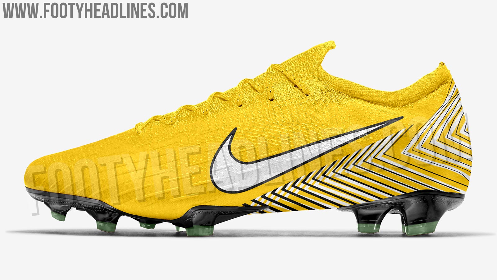 Insane Amarillo Nike Neymar 2018 Brazil Signature Boots Jersey